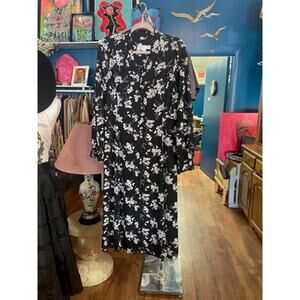 Michael Kors White Floral Dress